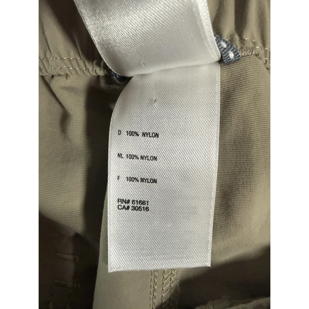 The North Face Shorts Men's Large Tan Paramount Peak Nylon Belted Cargo Hiking